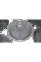 6 Porcelain Charcoal grey Soup and Compote Bowls - 6