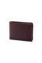 Unisex Claret Red Crazy Money Purse - 7