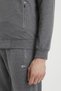 Men's Anthracite Cotton Tracksuit Set - 8
