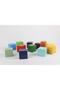12 Colorful Large Cubes (5 Cm) - 4