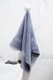 Wave 100% Cotton Bath, Drying, Guest Towel 3 Pieces Size 70x140 Cm Set Pink, Ecru, Indigo - 4
