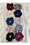10-Piece Women's Satin Hair Rubber Buckle Set