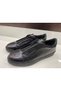 Black Leather Casual Daily Zippered Shoes Offering Durability and Elegance Together Model 524246 - 3