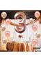 Large Number Balloon Rose Gold Age 3 + Transparent Balloon with Confetti Sequin and Metallic Rose Gold Balloon - 6