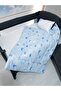 70x110 Baby Sleeping Set with Mosquito Net and Moon Pattern 12 Pieces Compatible with Park Cribs (crib Not Included) - 6