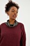 Back Detail Turtleneck Tunic Dress - 4