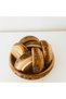 Wooden Shell Snack Bowl - 3