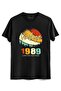 Vintage 1989 Retro Black T-shirt