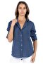 Relax Fit Linen Women's Shirt - 3