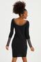 Smoked Knitwear Dress - 5