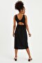 V-Neck Back Detail Dress - 3