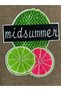 23x27 Cm Stoned Fruit Applique