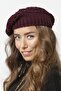 90 Painter Knitwear Knitted Beret - Purple - 3