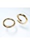 Spring Bag Ring Mechanized Ring 2.7 Cm - 10 Pieces Gold - 2