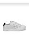 Unisex White Flat Sole Shoes - 2