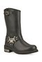 Genuine Leather Men's Black Boots T1777502503 - 2