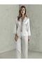 1170 Women's Ecru Six-Piece Satin Nightgown Dowry Set - 2
