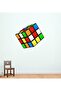 3D Rubik's Cube Patterned Intelligence Game School Poster