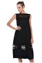 Lace Detailed Scuba Dress