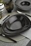 Galaxy 2-Piece 20 cm Pit Plate Bright Anthracite Color - 4