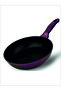 Large 2.6 Liter 26 cm Heat Resistant Thick Cast Iron Wok Wog Vog Vok Pan with Handle, Suitable for Stovetop Use - 2