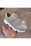 Women's Nut Skin Velcro and Stone Sneaker Sports Shoes