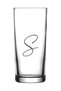 Letter S / Non-Letter Printed Raki Glass Goblet