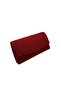 Red Nubuck Women's Evening Dress Bag - 2