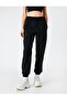 Women's Elastic Waisted Pocketed Jogger Sweatpants 3Wal40019pcs - 3
