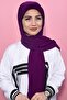 أنبوب بونيه قبعة شال لون الكرز