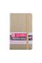 Sketchbook Hard Cover Sketch Drawing Notebook 9x14 Cm140 gr80 YpMetallic Gold