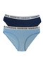 Women's 2-Piece Fashion Girl Slip Panties