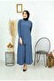 Wonderful Full Pleated Wide Leg Trousers Blouse Double Set - 3