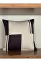 E987-hrn2765 Digital Printed Throw Pillow Cover with Bias and Linen Effect on the Edges