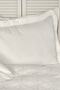 White Colletion Santino 100% Cotton Double Duvet Cover Set - 2