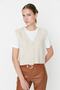 Stone Soft Textured Knitwear Vest Twoaw22Bz0033 - 3