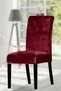 Velvet Chair Cover Chair Cover Elastic Standard 6-Piece Velvet Chair Cover