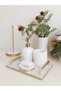 Royal Cream - Natural White Marble Bathroom Set of 6 | Ball Object | Gold | - 2
