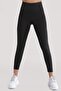 Women's Black High Waist Shiny Disco Tights - 3