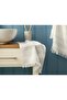 Adorn Cotton Tasseled Hand Towel 30 X 40 cm Ecru