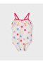 Girl's Fuchsia Swimsuit - 3