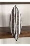 E988-hrn2763 Digital Printed Throw Pillow Cover with Bias on the Edges and Linen Effect on the Double Side - 2
