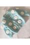 Hand Knitted Daisy Crop Baby Cardigan - 2