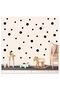 Baby Room Polka Dot Set 3 and 5 Cm 100 Pieces Children's Room Decorative Wall Sticker