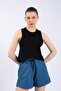 Women's Indigo Two Thread Pocket Shorts - 6