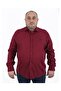 Men's Long Sleeve Linen Shirt Plum 22308