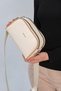 Women's Cream Wallet Shoulder and Messenger Bag Jpm4009 Cream Tan Camel Powder - 4