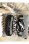 Men's Metal Dolphin Object Leather Bracelet & Hematite Natural Stone Bracelet 3 Piece Combination - 2