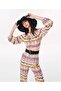 Retro Pattern Blouse