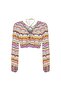 Retro Pattern Blouse - 7